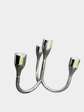 4 Arm Silver Candleholder UMBRA